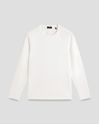 Theory Relay Jersey 長袖Tシャツ ロンT 白 XSサイズ セオリー(Theory)公式通販 メンズファッション
