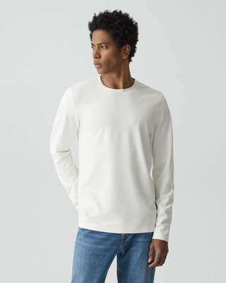 Theory Relay Jersey 長袖Tシャツ ロンT 白 XSサイズ 026101003_c000_a002_pm.jpg