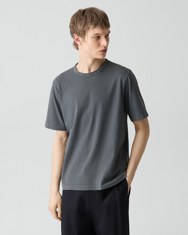 セオリー Knit Plaid Minimal Tee Tシャツ チェック コーディネート詳細 | StyleHint | Theory（セオリー）公式通販サイト