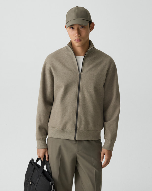 Theory ジップアップセーター MEN ニット | Theory [セオリー] 公式通販サイト