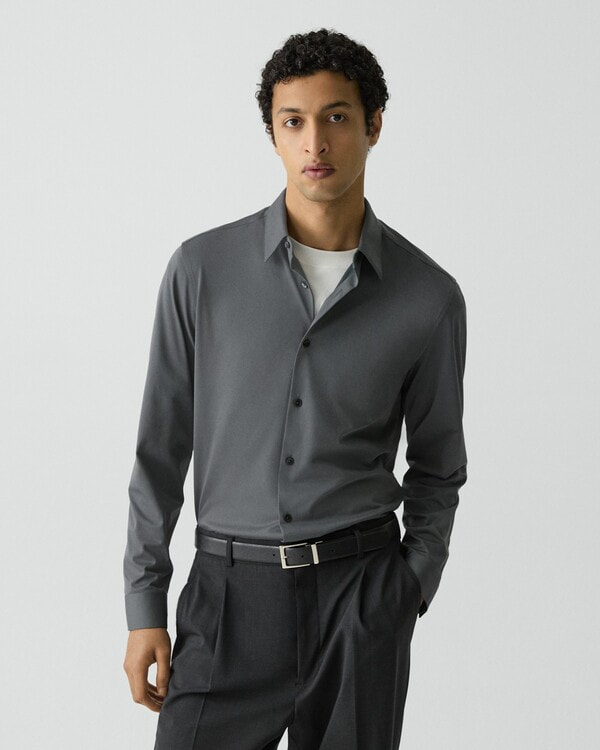 ✨美品✨現行タグ✨セオリー　ボンバージャケット　エコクランチ　サイズL ベージュ MEN ブルゾン | Theory [セオリー] 公式通販サイト