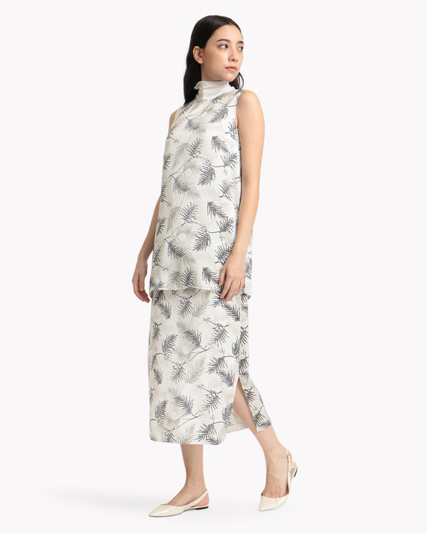 Pressed Leaf Print Ditte | Theory luxe[セオリーリュクス]公式通販サイト
