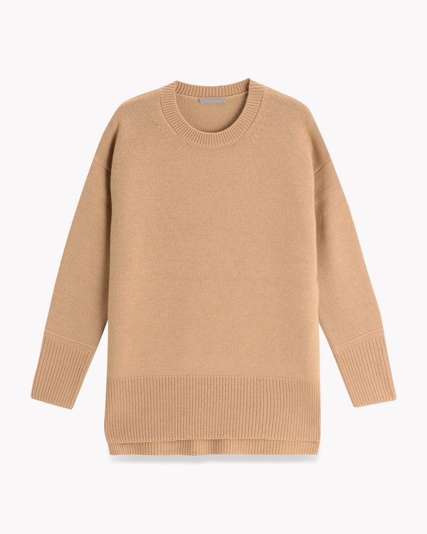 セオリーリュクス 22AW SONA CRN SL カシミヤ混ニットプル