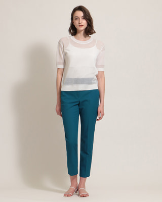 theory luxe Cosimo Carol 2 アイボリー38