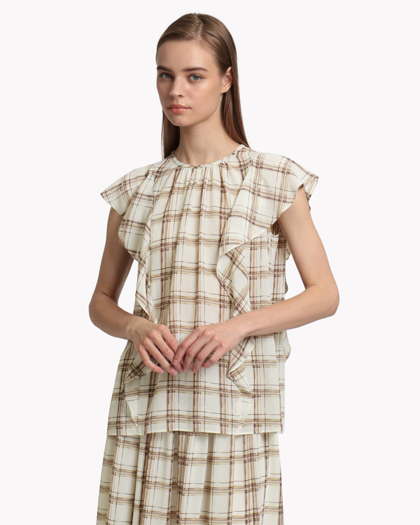 Soft Plaid Print Nara | Theory luxe[セオリーリュクス]公式通販サイト
