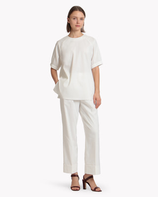 ｽﾓｰﾙ】Crisp Linen Berenice str | Theory luxe[セオリーリュクス]公式 