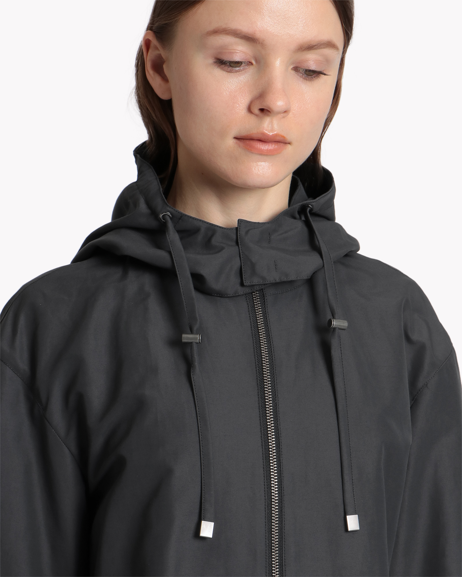 人気ブランド新作豊富 美品 Theory luxe Dover Dane フード付き