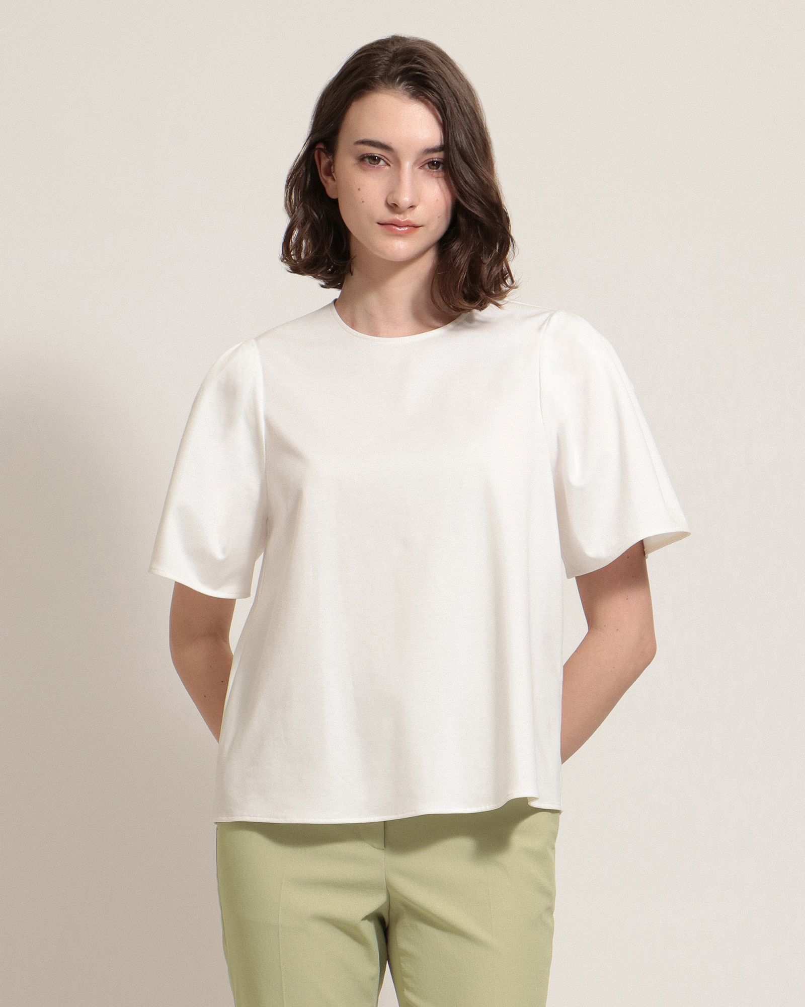 ｽﾓｰﾙ】Cotton Interlock Tria str | Theory luxe[セオリーリュクス 