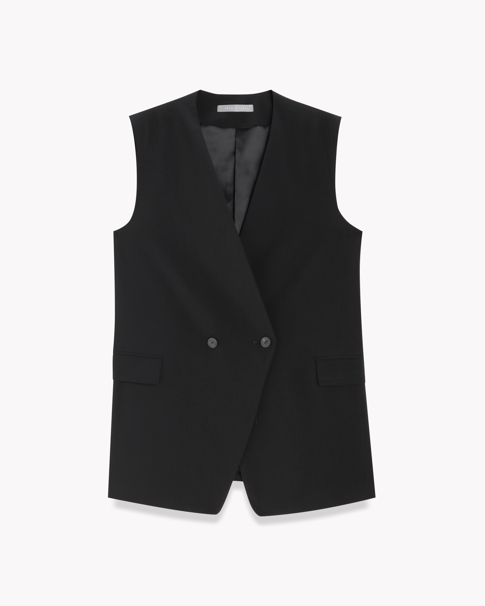 theory luxe 23SS 完売 SYCAMORE ジレ カラーレスベスト | www.cranio