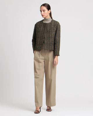 ｽﾓｰﾙ】Bella Tweed Omberline str | Theory luxe[セオリー