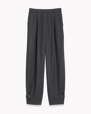 Theory luxe 21aw リブ編みニットパンツ