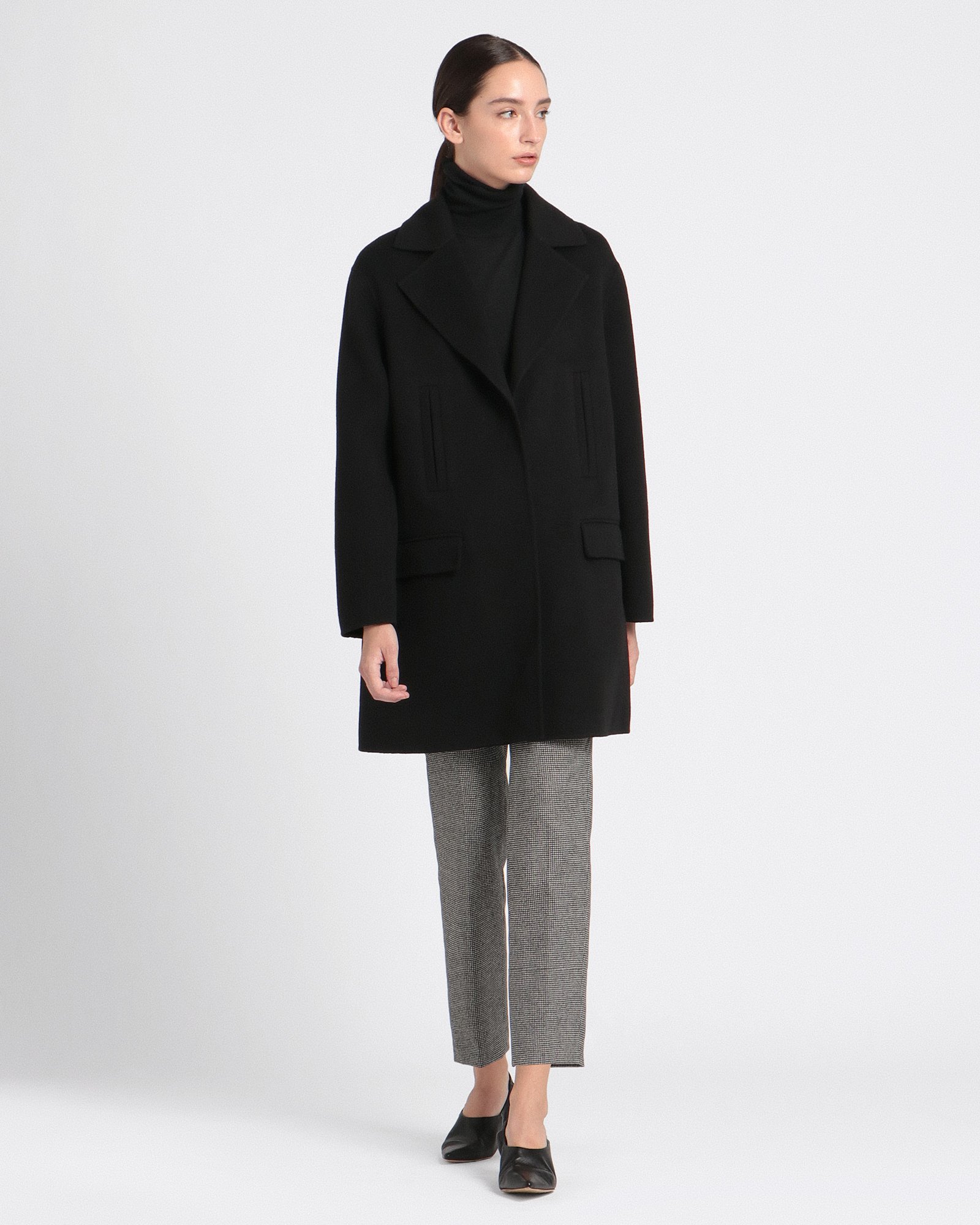 theory luxe, New Motion Shirley ダークネイビー