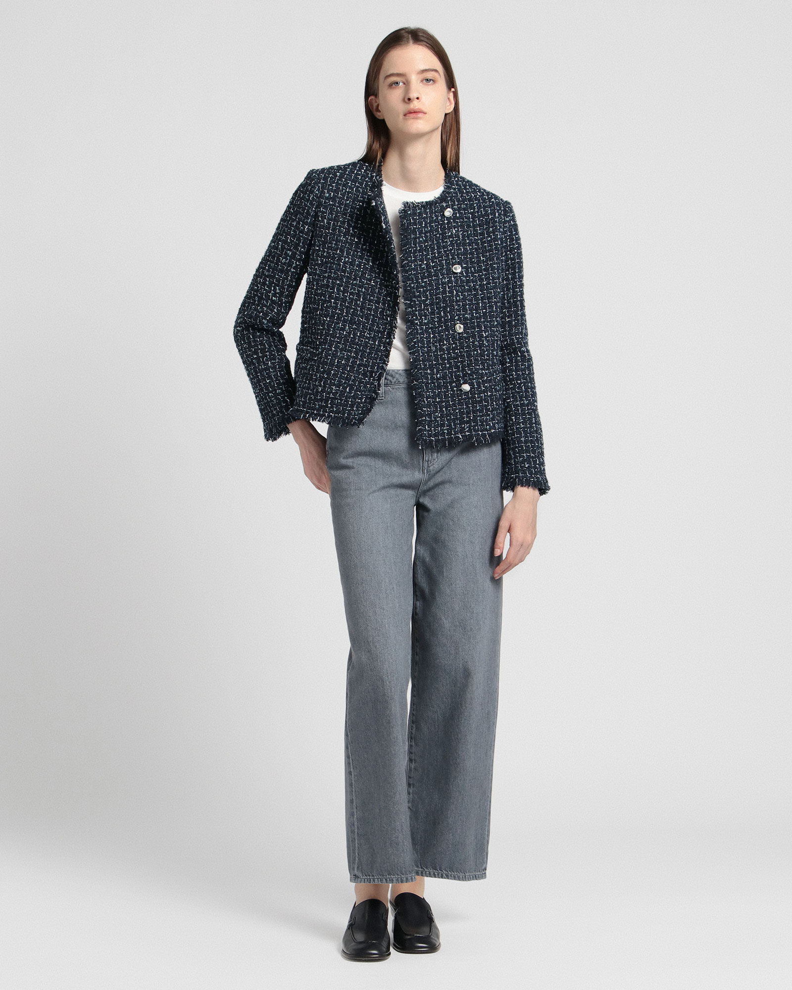 ｽﾓｰﾙ】Chico Tweed Martine str | Theory luxe[セオリーリュクス