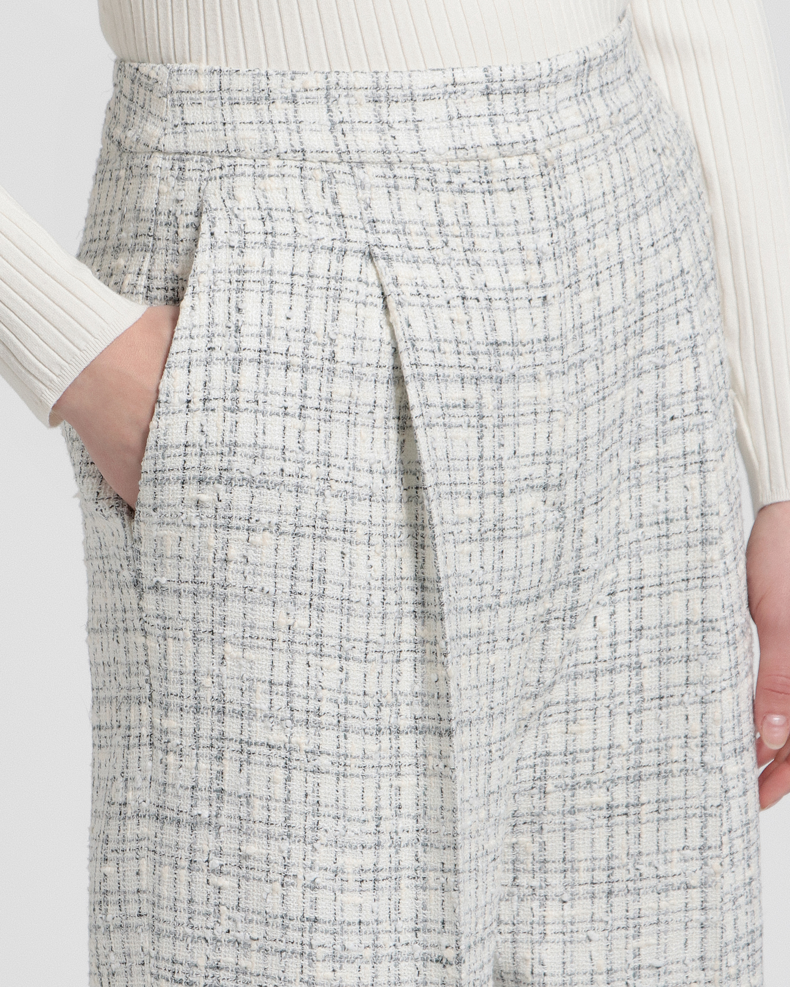 セオリー Beverly Tweed Clean Pant