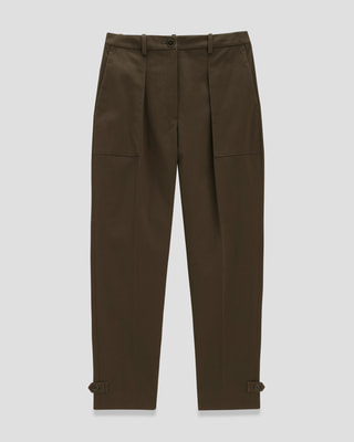 Theory 20ss リネンパンツ カーキ