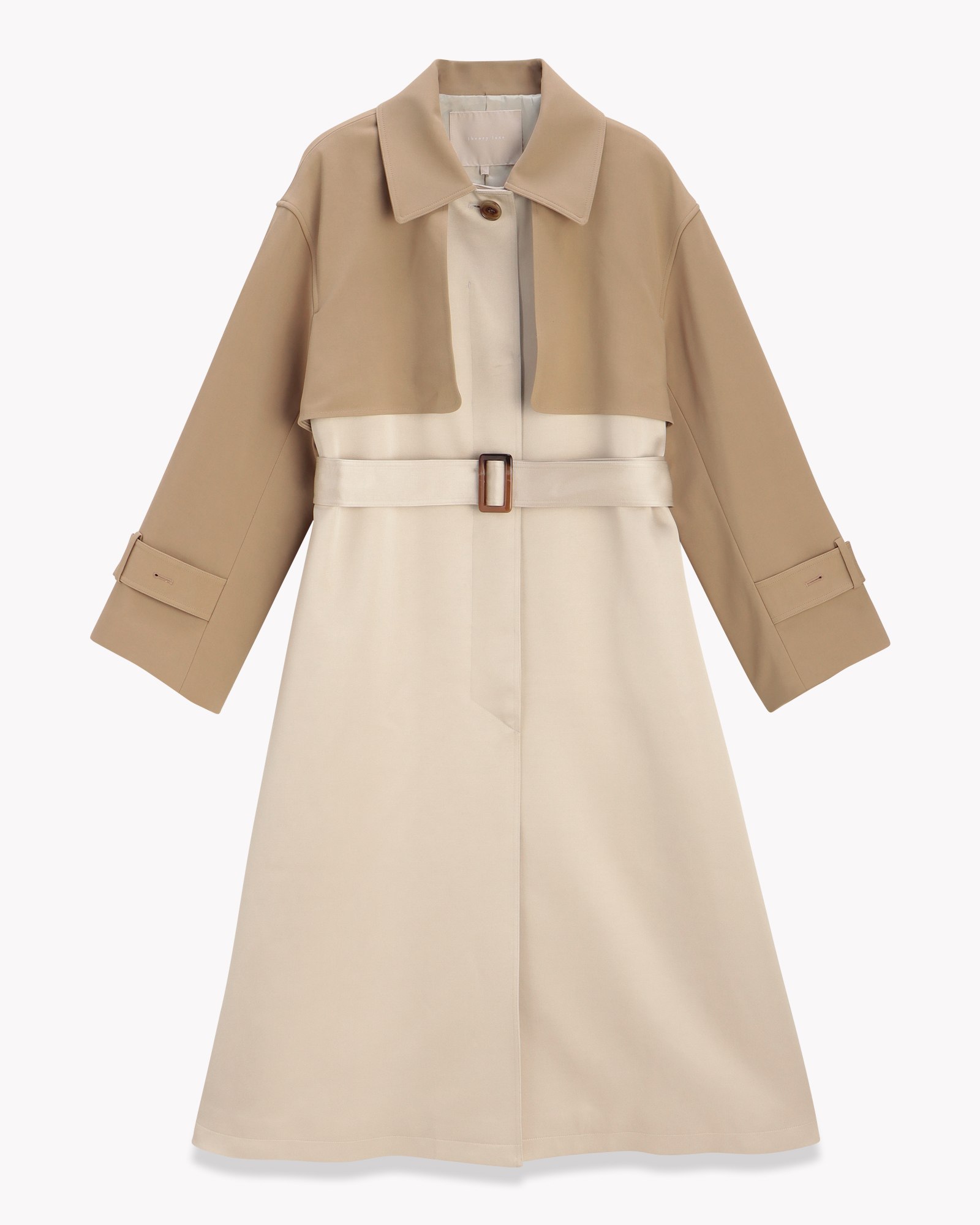 【美品】セオリーリュクス ライトダウンコート 共布ベルト キャメルベージュ 一部店舗限定 Trombie Remier | Theory luxe[セオリーリュクス]公式