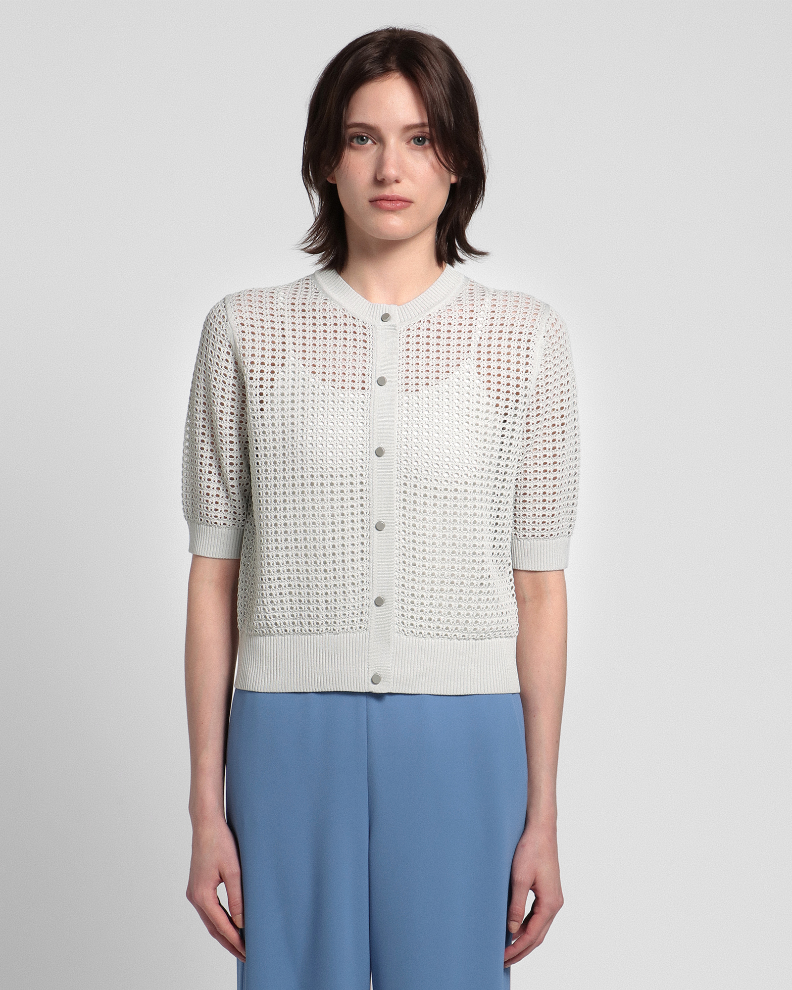 タグ付き☆セオリーリュクス 24SS カーディガン Suffork Cecile タグ