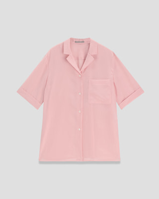 セオリーリュクス theory luxe 24SS Clintz Gigli シャツ 五分袖