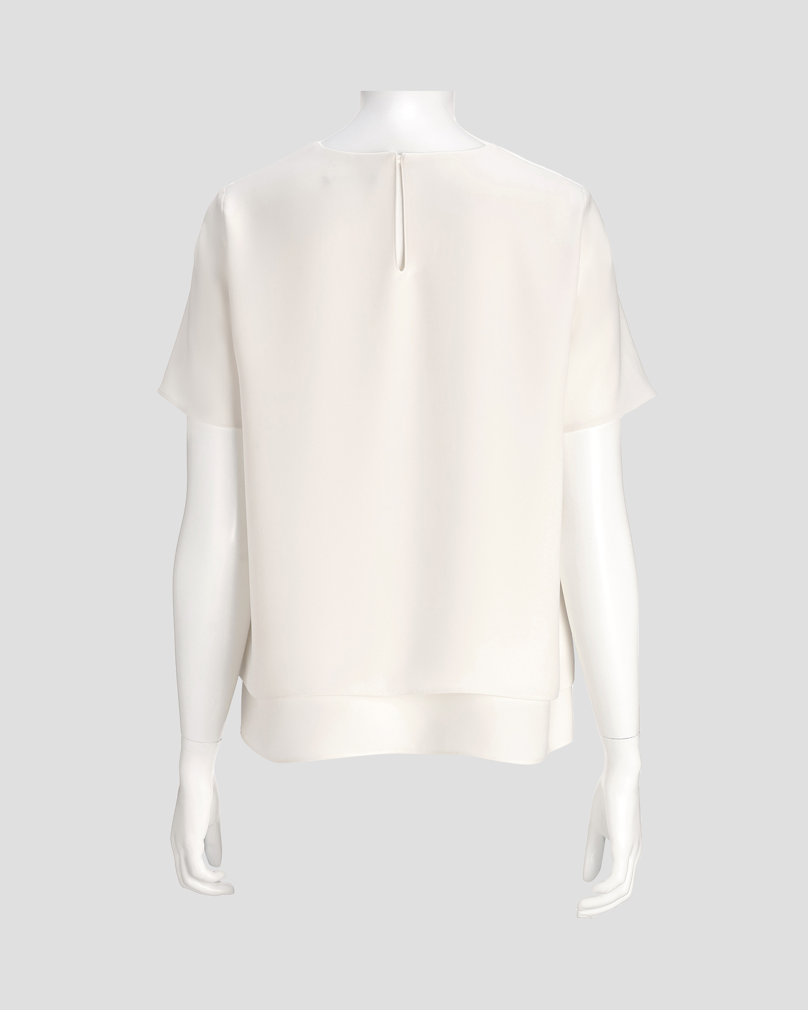 theory luxe ブラウス アイボリー 38 Marvine elida