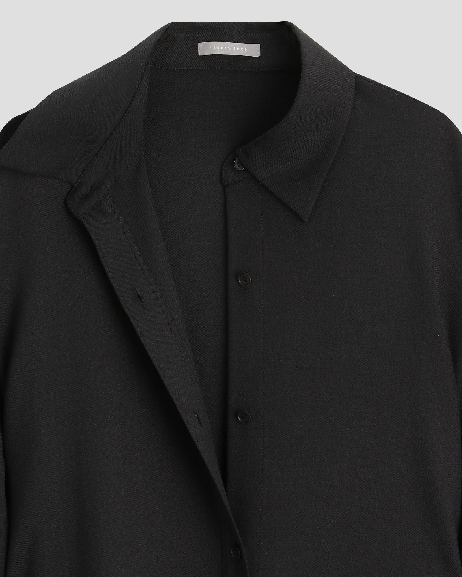 Theory luxe - theory luxe 24AW 新作Saxonyシャツワンピース