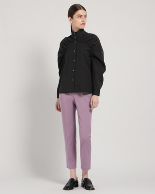 【新品】theory luxe EDEN CAROL2 パンツ　黒　38 Newan Carol 2 | Theory luxe[セオリーリュクス]公式通販サイト