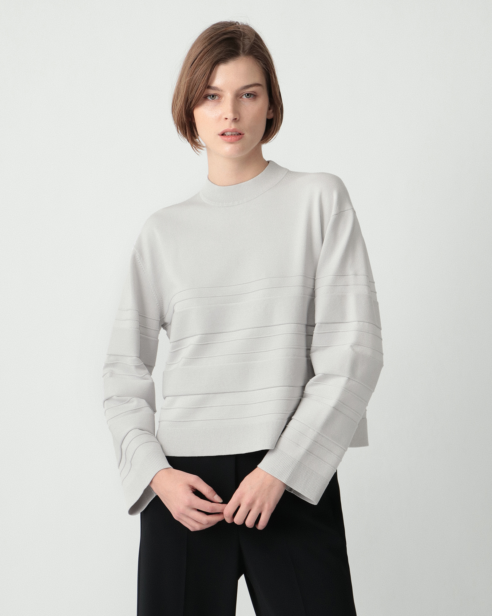 2024年購入　セオリーリュクス　ツインニット　グレー系 Swank Renar Sweater | Theory luxe[セオリーリュクス]公式通販サイト