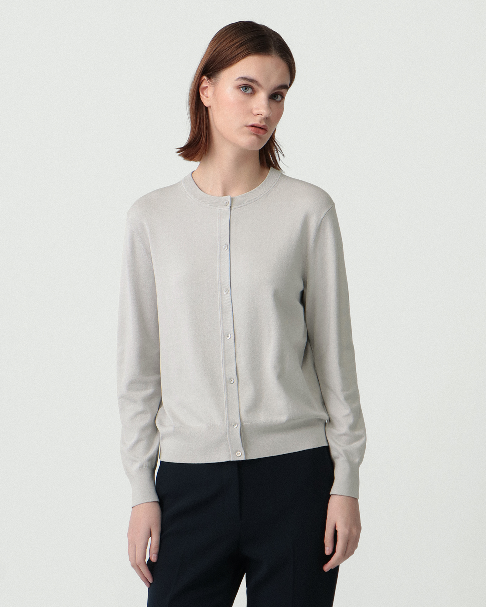 Washable Silk Mamy Cardigan | Theory luxe[セオリーリュクス]公式