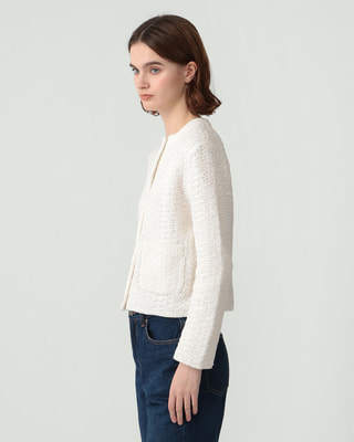 Tweed Knit Simon Cardigan | Theory luxe[セオリーリュクス]公式通販