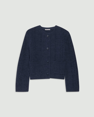 Tweed Knit Simon Cardigan | Theory luxe[セオリーリュクス]公式通販