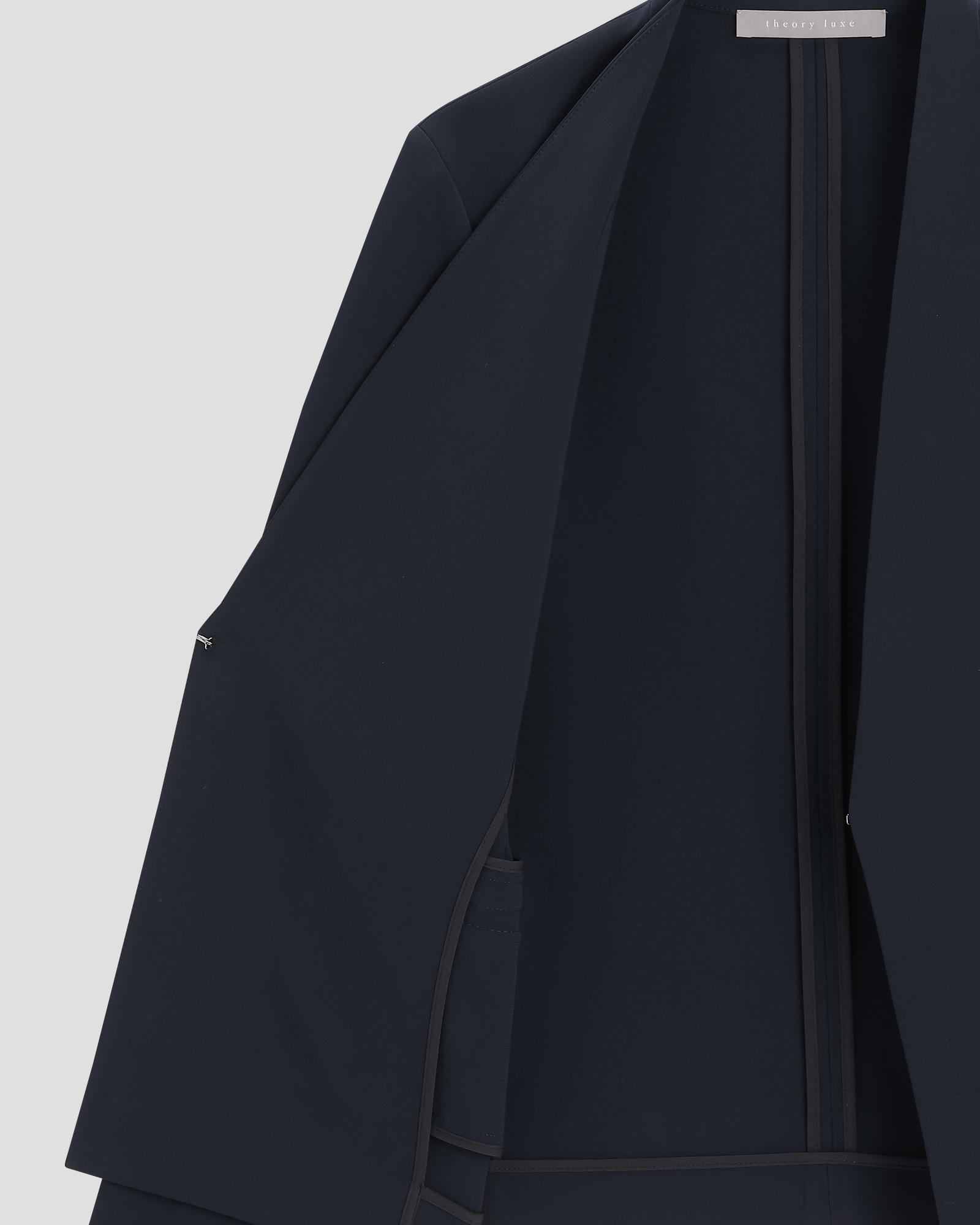 新品　theory luxe 25SS Luve Elina ジャケット　黒40 新品 theory luxe 25SS Luve Elina ジャケット 黒40