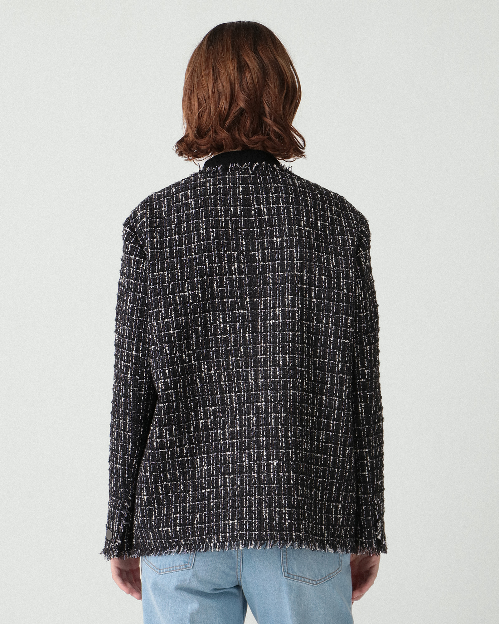 theory セオリー Plush Tweed PKT Cardgn JKT theory セオリー Plush