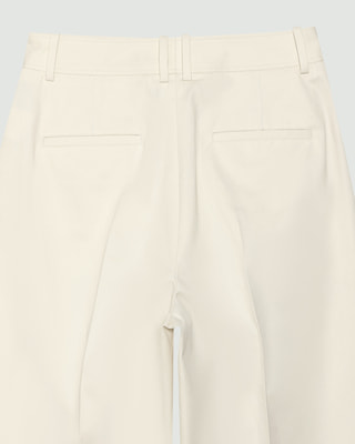 極美品☆Theory Luxe☆綿麻 スラックス イージーパンツ☆36