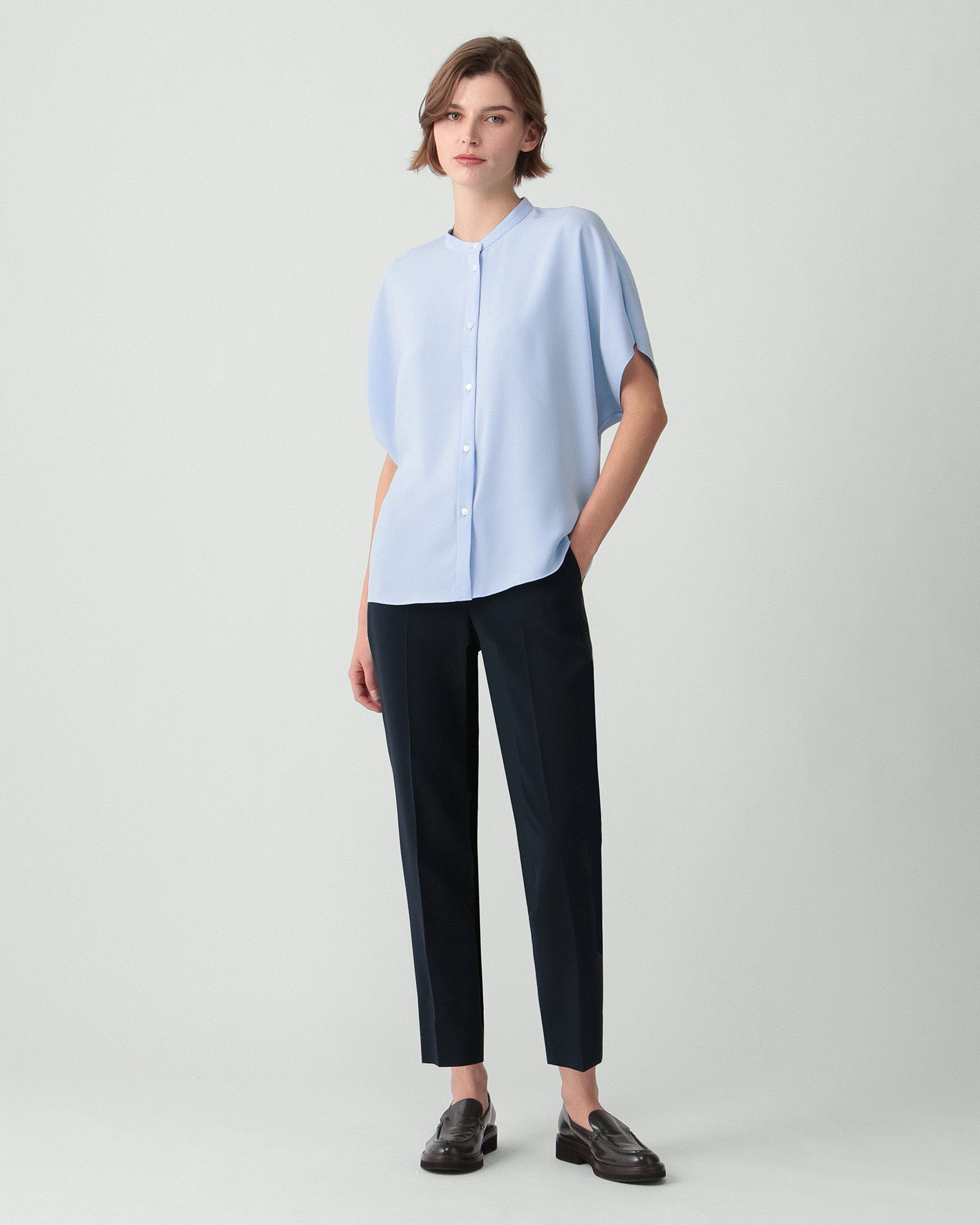 theory luxe セオリーリュクス Marvine Amia Blouse Marvine Amia Blouse | Theory luxe[セオリーリュクス]公式通販