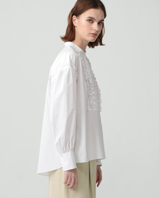 Luxe Cotton Valentine Shirt | Theory luxe[セオリーリュクス