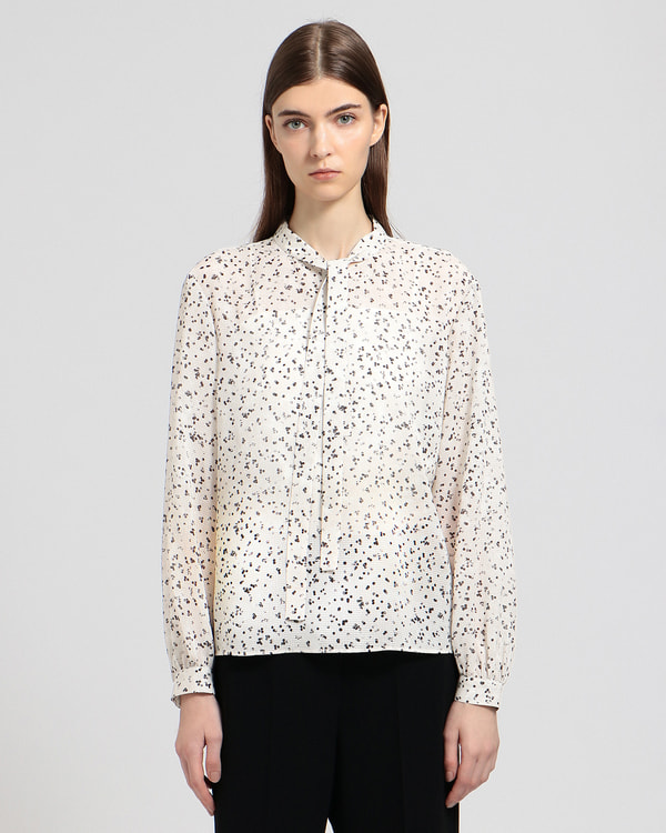 【Theory】Dotty Print Jina Blouse 【Theory】Dotty Print Jina Blouse