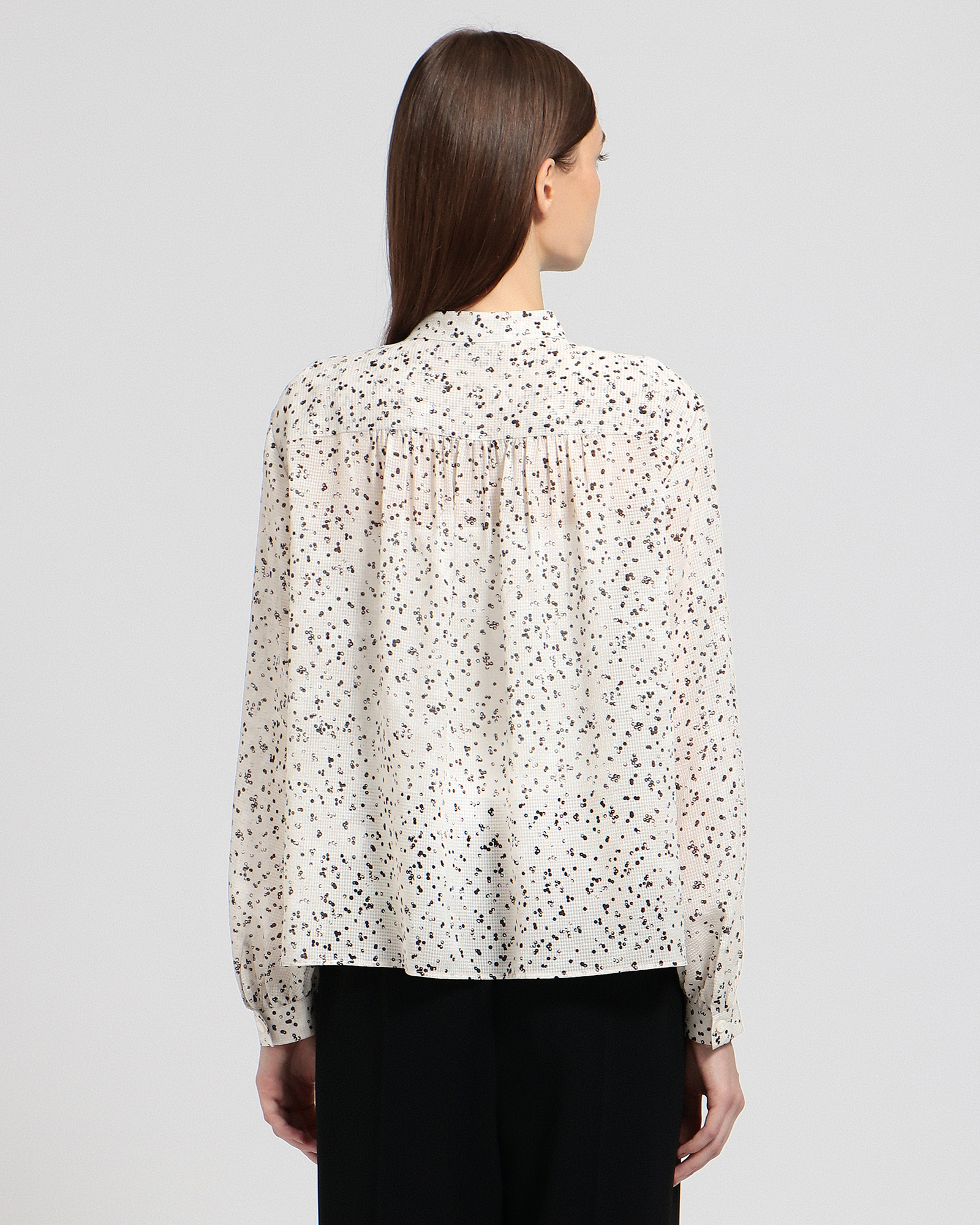 Dotty Print Jina Blouse | Theory luxe[セオリーリュクス]公式通販サイト