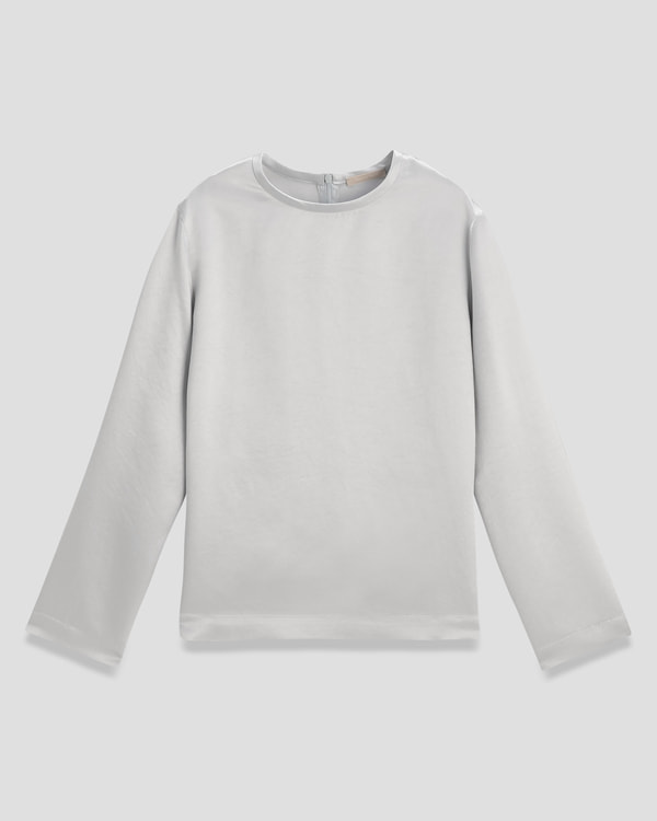 【Theory】一部店舗限定 Elba Satin Cali Blouse 【Theory】一部店舗限定 Elba Satin Cali Blouse