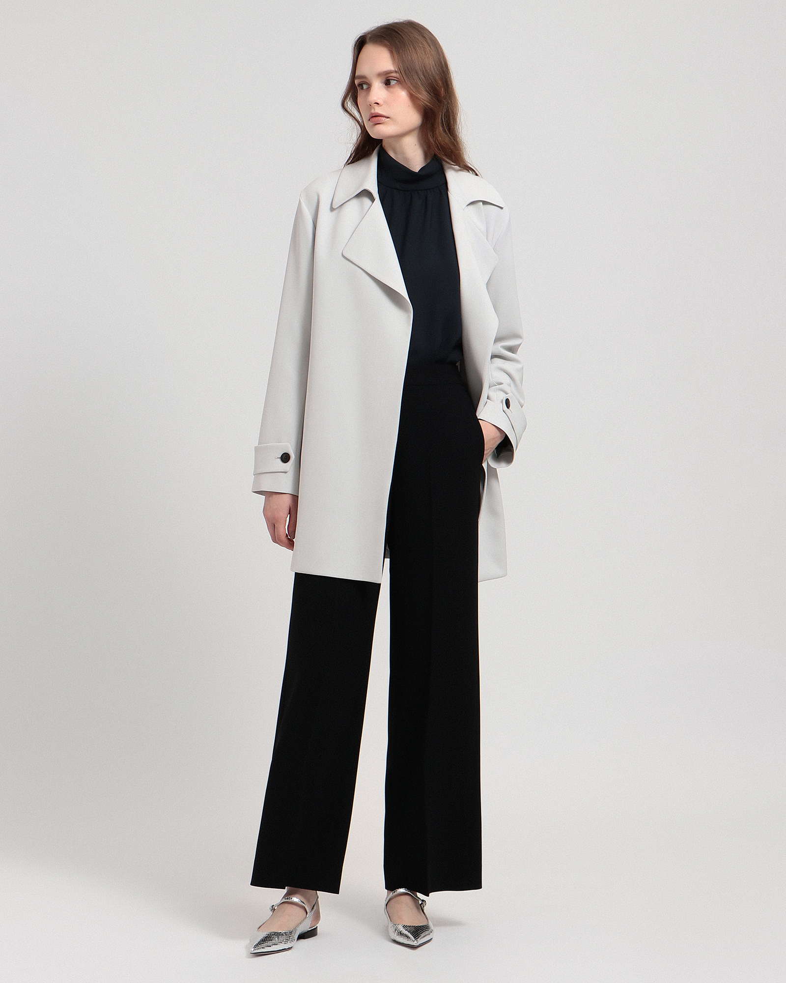 一部オンライン限定カラー Luve Wreni Coat | Theory luxe