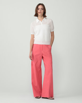 セオリーリュクス  COZ STR カットソー リブ 32 ピンク SUMMER TO AUTUMN | Theory luxe（セオリーリュクス）公式通販サイト