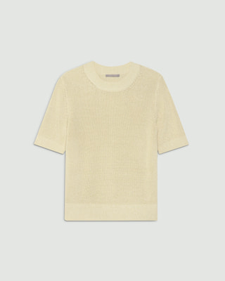 Theory 半袖ニット S アイボリー セオリーリュクス(Theory luxe)公式通販 レディースファッション