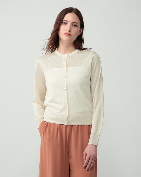 SALE★今季*定価4万 theory luxe カーディガン 白 カーディガン | Theory luxe[セオリーリュクス]公式通販サイト