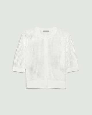 セオリーリュクスSuffork Oppo Cardigan/ホワイト セオリーリュクス(Theory luxe)公式通販 レディースファッション