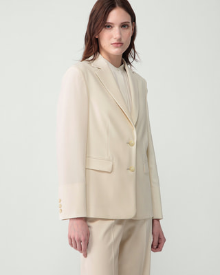 Theory セオリー グレー パンツスーツ Mサイズ クリーニング シミ抜き済 Sycamore 2 Kinzy Jacket | Theory luxe[セオリーリュクス]公式