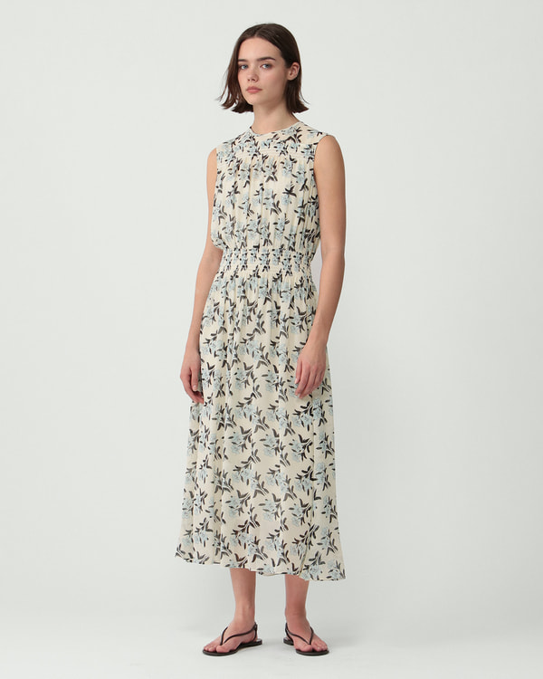 【Theory】Paintery Floral Pt Novie Dress 【Theory】Paintery Floral Pt Novie Dress