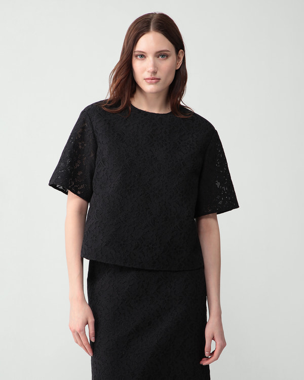 【Theory】Benson Lace Polly Blouse 【Theory】Benson Lace Polly Blouse