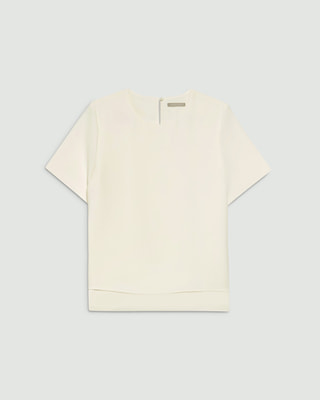 theory luxe ブラウス ベージュ38 Marvine elida 中古・古着通販】theory luxe (セオリーリュクス) Marvine Elida