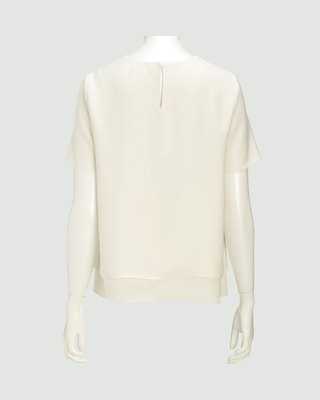 theory luxe ブラウス ベージュ38 Marvine elida Marvine Elida 3 HS Blouse | Theory luxe[セオリーリュクス