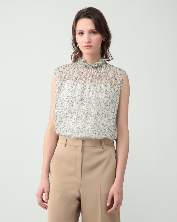 【Theory】Vintage Floral Print Lida B Blouse 【Theory】Vintage Floral Print Lida B Blouse