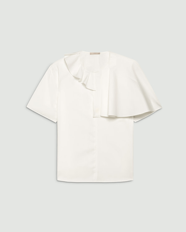 【Theory】一部店舗限定 Franklin Cotton Sage Blouse 【Theory】一部店舗限定 Franklin Cotton Sage Blouse