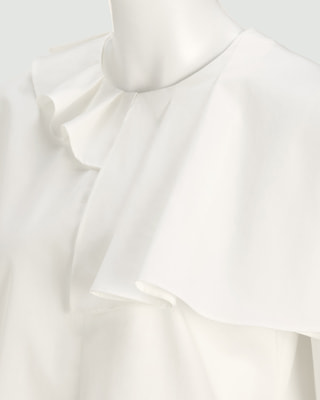 一部店舗限定 Franklin Cotton Sage Blouse | Theory luxe[セオリー